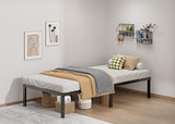 Metal Bed Frame Full Size – 14 Inch Heavy-Duty Full Platform Bed Frame No Box Spring Needed, Easy Assembly, Noise-Free, Sturdy Mattress Foundation, Underbed Storage Space