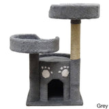 New Cat Condos Double Perch Solid Wood Cat Condo (Brown)
