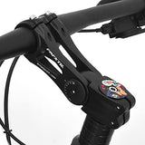 Himiway Bike Stem 110mm Adjustable MTB Stem Aluminum Alloy Bicycle Handlebar Stem Extender Riser for Most Mountain Bike Road City Bike MTB